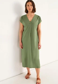 Best Trikåklänning i modalmix Klänningar & Kjolar|Plus Size