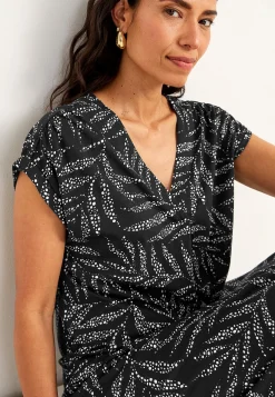 Discount Trikåklänning i modalmix Klänningar & Kjolar|Plus Size