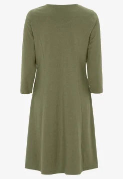 New Trikåklänning med fickor Klänningar & Kjolar|Plus Size