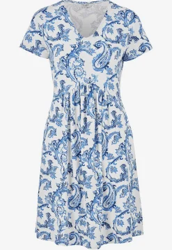 Trikåklänning med fickor Klänningar & Kjolar|Plus Size