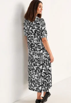 Online Trikåklänning med puffärmar Klänningar & Kjolar|Plus Size