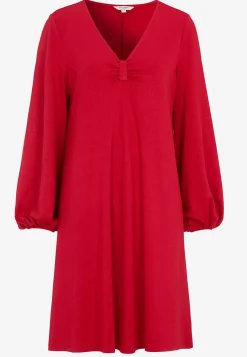 Best Trikåklänning med rynkdetalj Klänningar & Kjolar|Plus Size