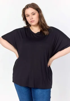Online Trikåtopp i lyocell Toppar & T-Shirts|Basplagg