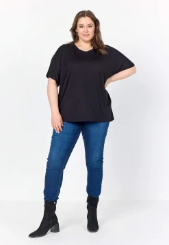Online Trikåtopp i lyocell Toppar & T-Shirts|Basplagg