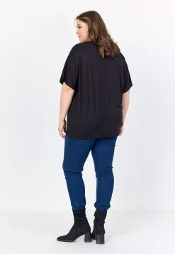 Online Trikåtopp i lyocell Toppar & T-Shirts|Basplagg
