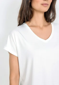 Online Trikåtopp i lyocell Toppar & T-Shirts
