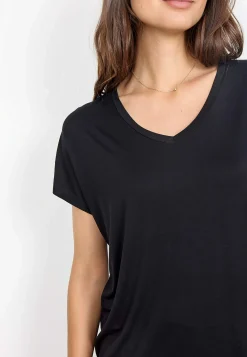 Discount Trikåtopp i lyocell Toppar & T-Shirts