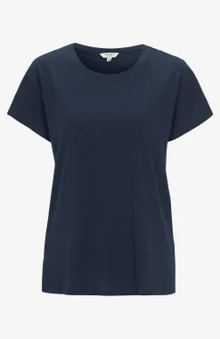 New Trikåtopp med korta ärmar Toppar & T-Shirts|Plus Size