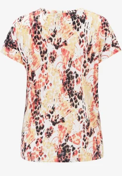 New Trikåtopp med korta ärmar Toppar & T-Shirts|Plus Size