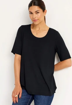Discount Trikåtopp med korta ärmar Toppar & T-Shirts|Basplagg