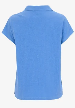 New Trikåtopp med krage Toppar & T-Shirts|Plus Size