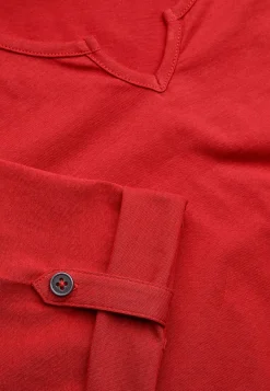 Clearance Trikåtopp med 3/4-långa ärmar Toppar & T-Shirts|Plus Size