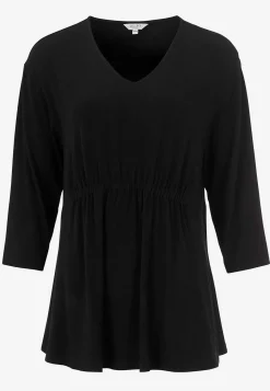 Clearance Trikåtopp med 3/4-ärm Toppar & T-Shirts|Plus Size