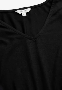 Clearance Trikåtopp med 3/4-ärm Toppar & T-Shirts|Plus Size