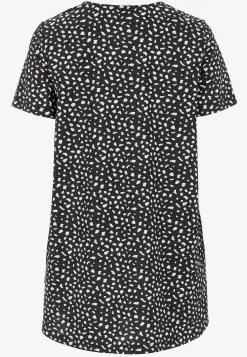 Clearance Trikåtunika med fickor Tunikor|Plus Size