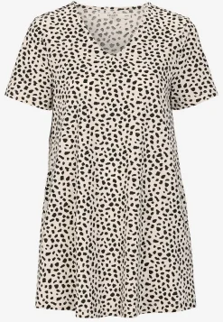 Discount Trikåtunika med fickor Tunikor|Plus Size