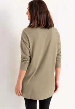Outlet Trikåtunika med fickor Tunikor|Plus Size