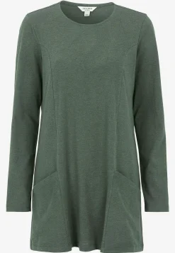 Discount Trikåtunika med fickor Tunikor|Plus Size
