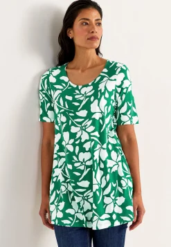 Online Trikåtunika med fickor Tunikor|Plus Size
