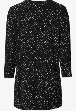 Clearance Trikåtunika med 3/4-ärm Tunikor|Plus Size
