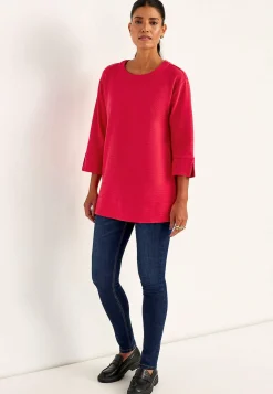 Hot Trikåtunika med slitsar Tunikor|Plus Size