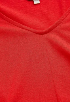 Online Trikåtunika med smickrande veck Tunikor|Plus Size