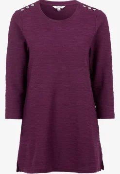 New Trikåtunika med struktur Tunikor|Plus Size