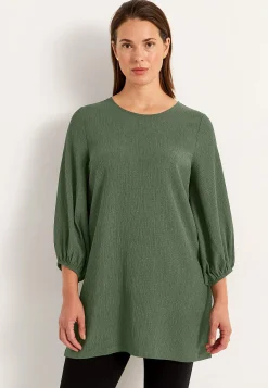 Best Trikåtunika med struktur Tunikor|Plus Size