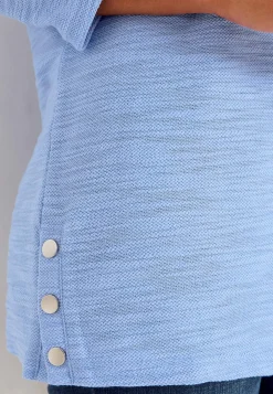 Clearance Trikåtunika med struktur Tunikor|Plus Size
