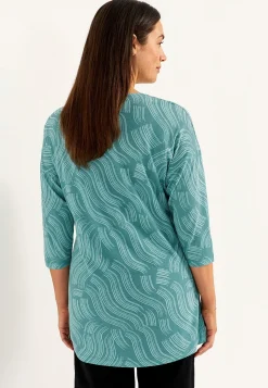 Sale Trikåtunika med veckdetalj Tunikor|Plus Size