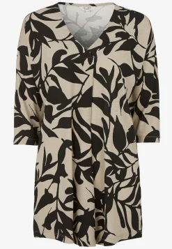 Hot Trikåtunika med veckdetalj Tunikor|Plus Size