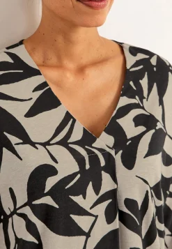 Hot Trikåtunika med veckdetalj Tunikor|Plus Size