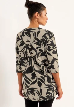 Hot Trikåtunika med veckdetalj Tunikor|Plus Size