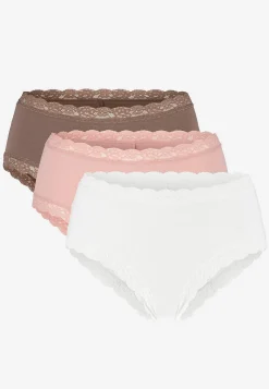 Sale Trosa med spets och brasiliansk skärning 3-pack Trosor|Flerpack Underkläder