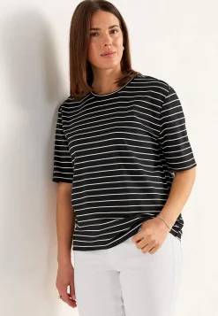 Hot T-shirt i kraftig trikå Toppar & T-Shirts|Plus Size