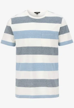 Best T-shirt med breda ränder Johannes T-Shirts & Pikétröjor|Plus Size