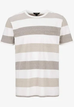 T-shirt med breda ränder Johannes T-Shirts & Pikétröjor|Plus Size