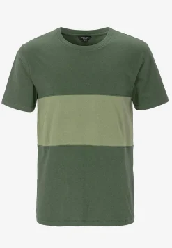 Outlet T-shirt med en bred rand T-Shirts & Pikétröjor|Plus Size