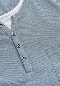 T-shirt med knappslå T-Shirts & Pikétröjor|Plus Size