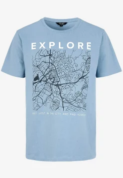 Sale T-shirt med tryck T-Shirts & Pikétröjor|Plus Size