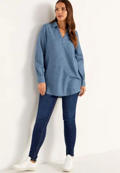 Discount Tunika i denim Tunikor|Jeansplagg