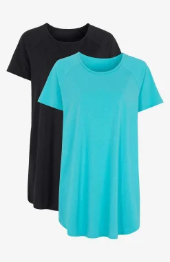 New Tunika i ekologisk bomull Alex 2-pack Toppar & T-Shirts|Tunikor