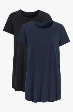 Clearance Tunika i ekologisk bomull Alex 2-pack Toppar & T-Shirts|Tunikor