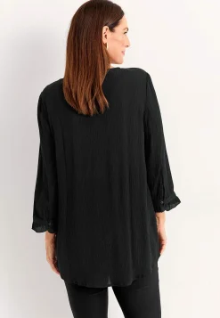 Tunika med crepe-kvalitet Tunikor|Plus Size