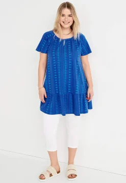Outlet Tunika med volang nertill Tunikor|Plus Size