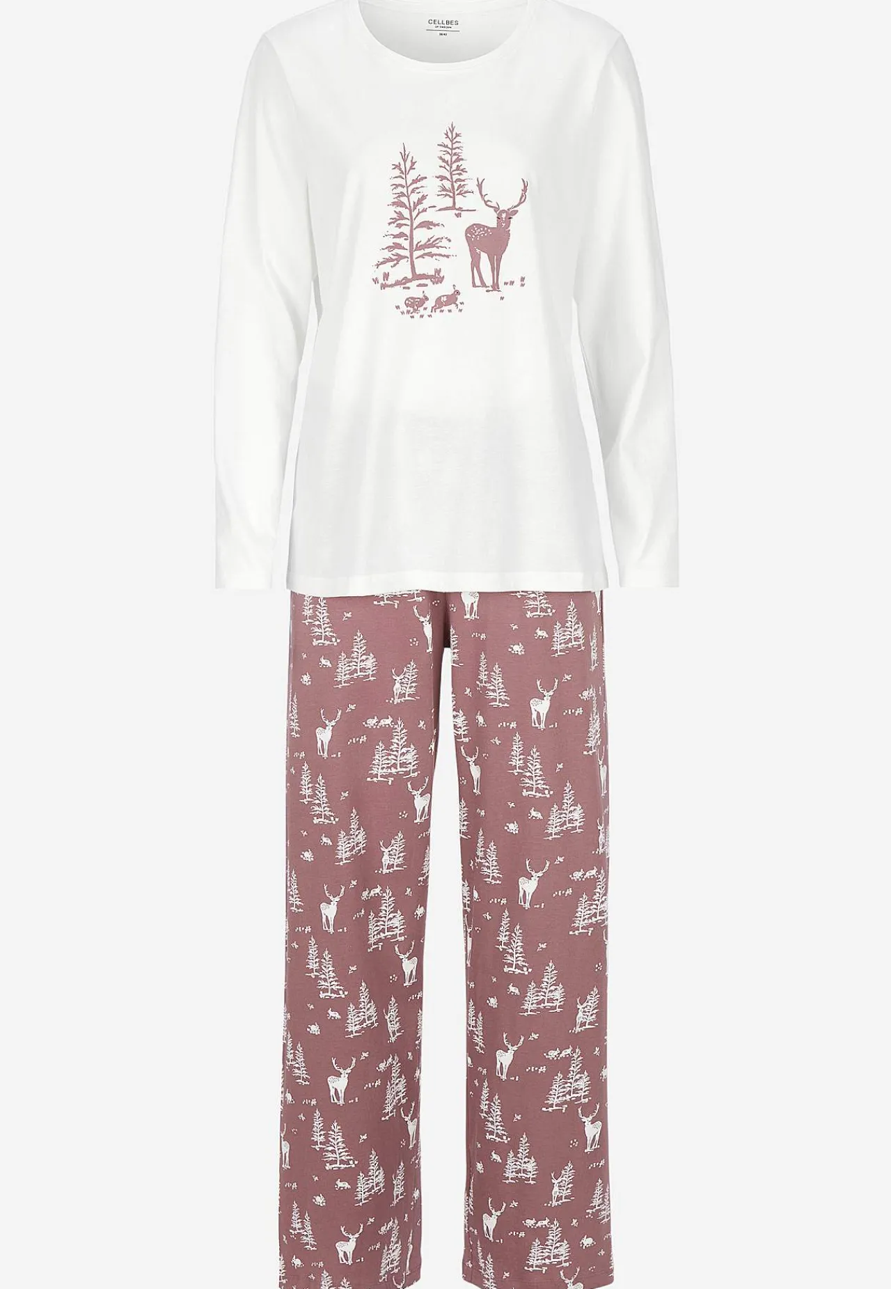 Sale Tvådelad pyjamas Plus Size|Sov- & Myskläder