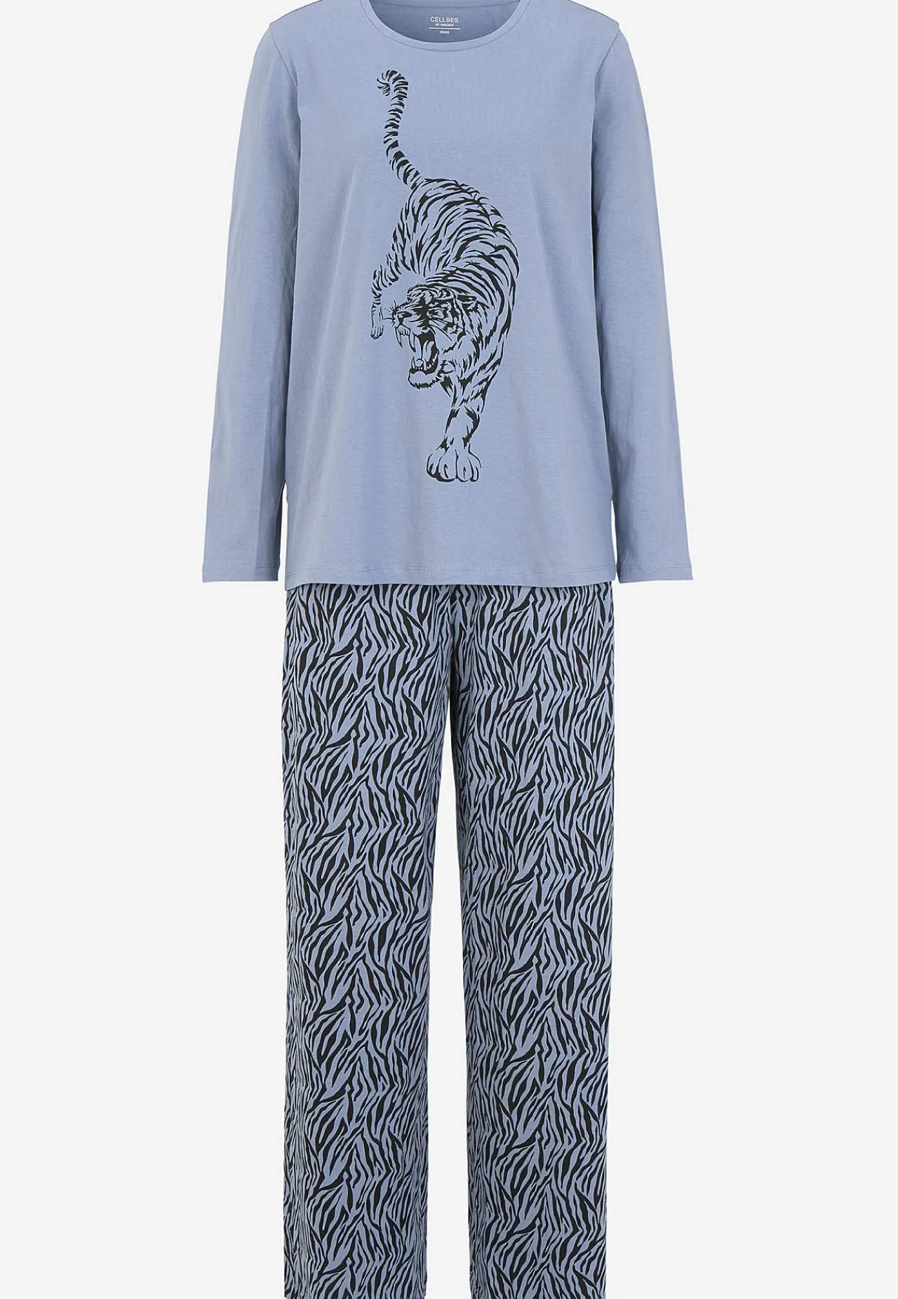 Tvådelad pyjamas Plus Size|Sov- & Myskläder
