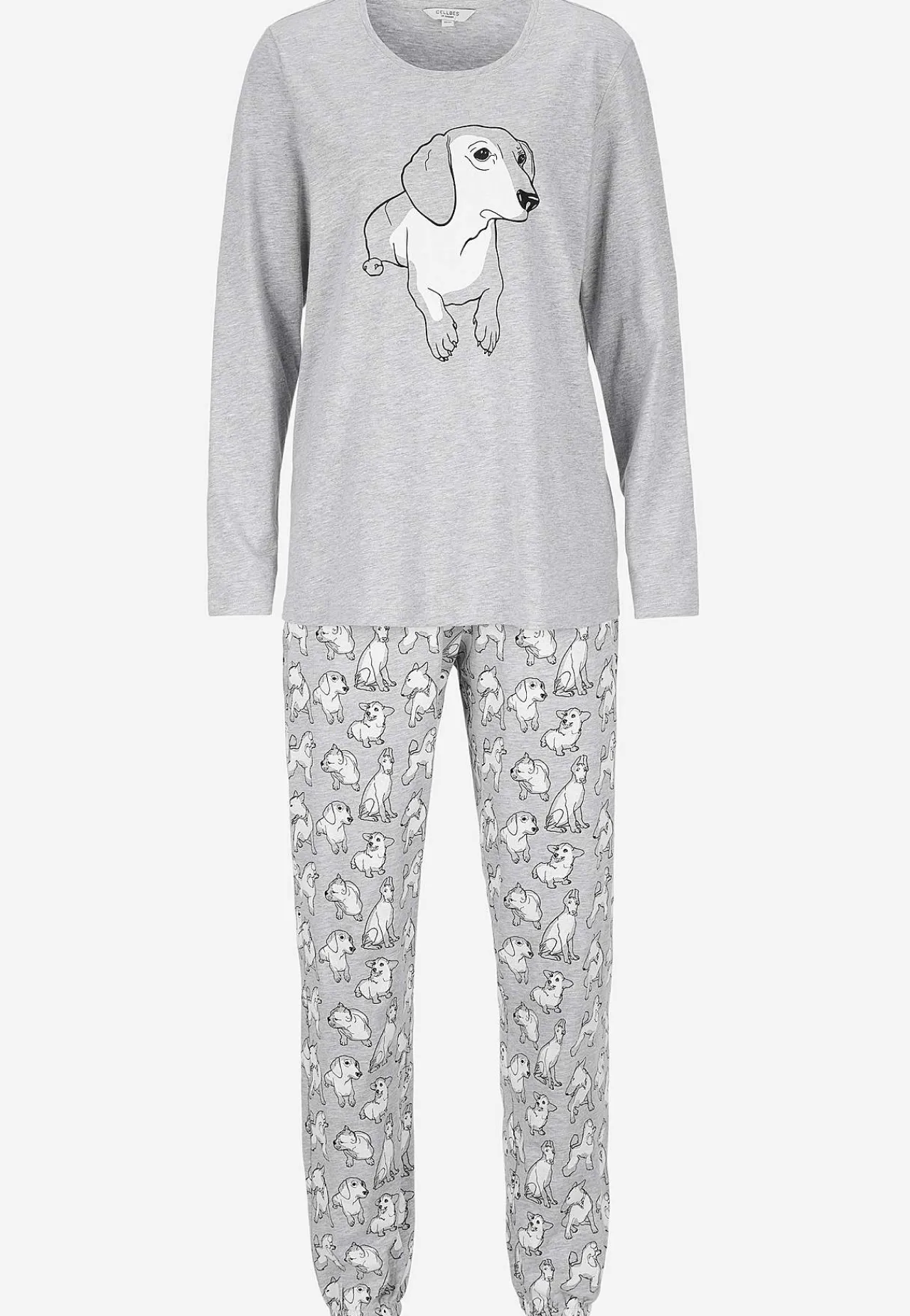 Clearance Tvådelad pyjamas Plus Size|Sov- & Myskläder