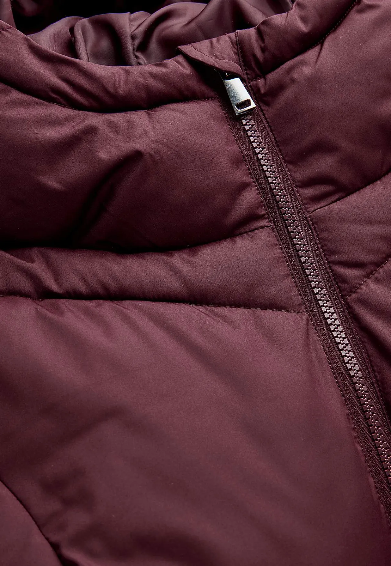 Varm jacka med fluffig vaddering Jackor & Kappor|Plus Size