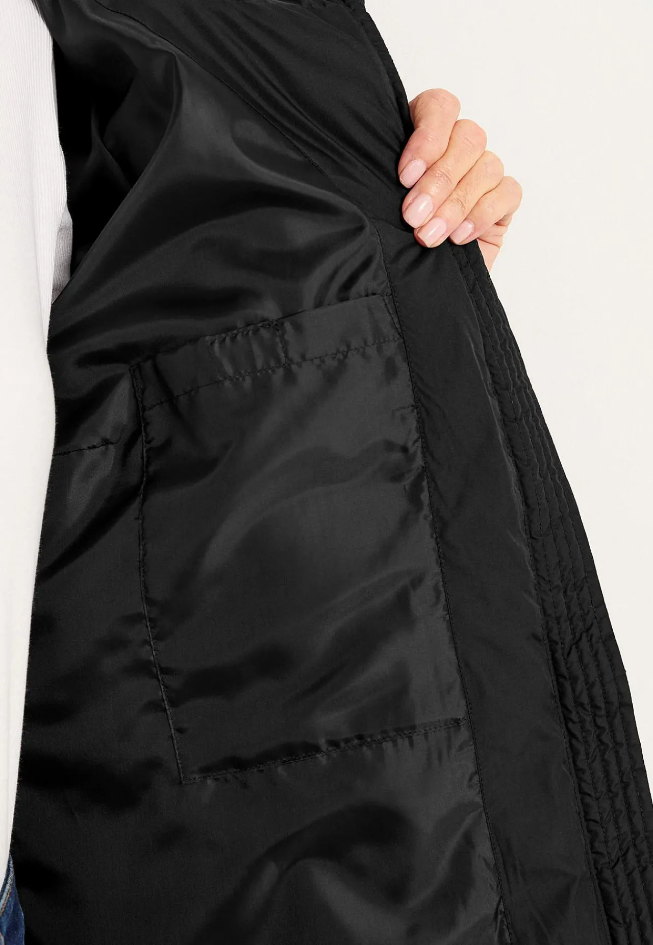 Varm jacka med fluffig vaddering Jackor & Kappor|Plus Size